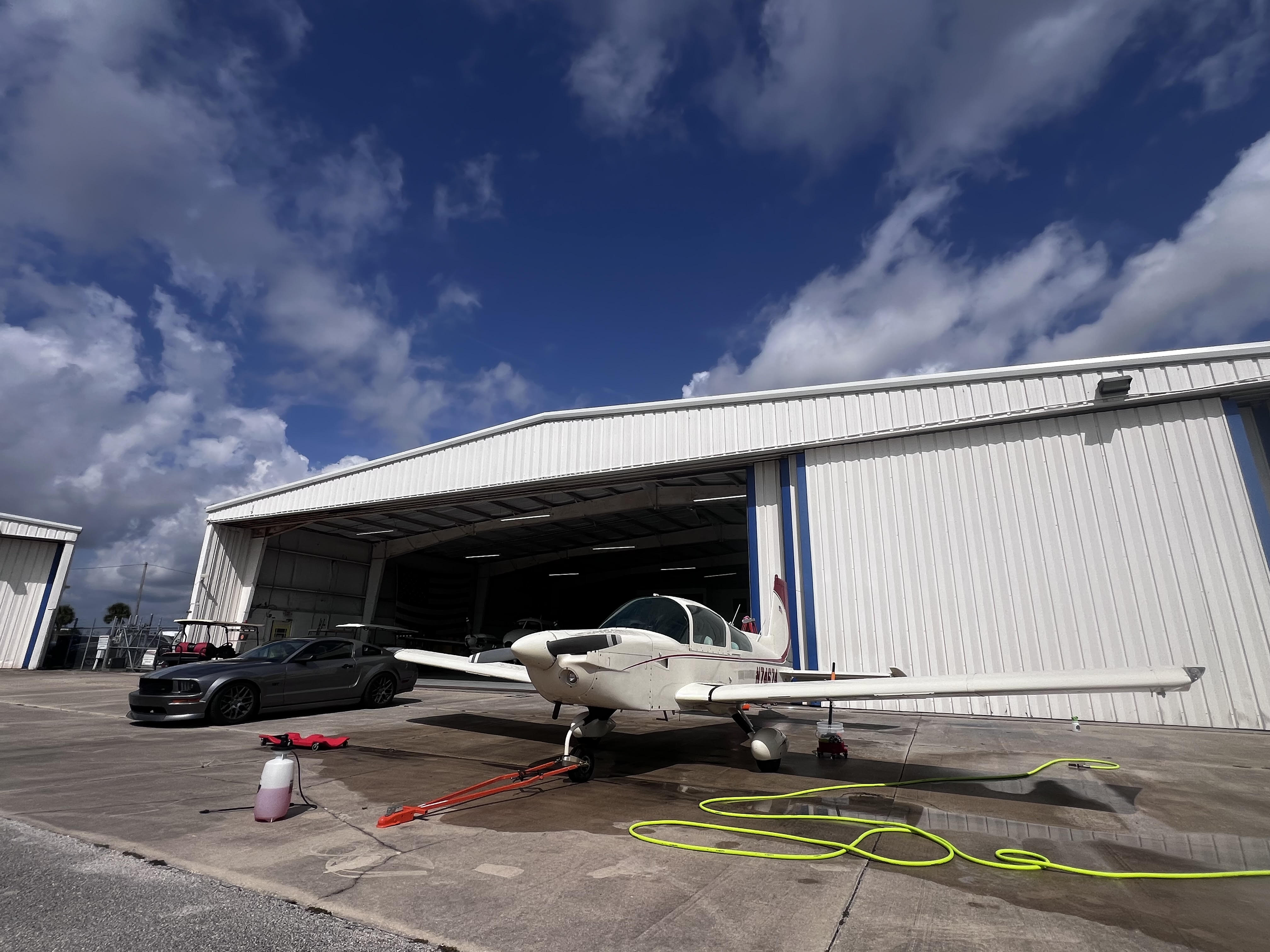 Grumman AA-1 Wet Wash and Wax
